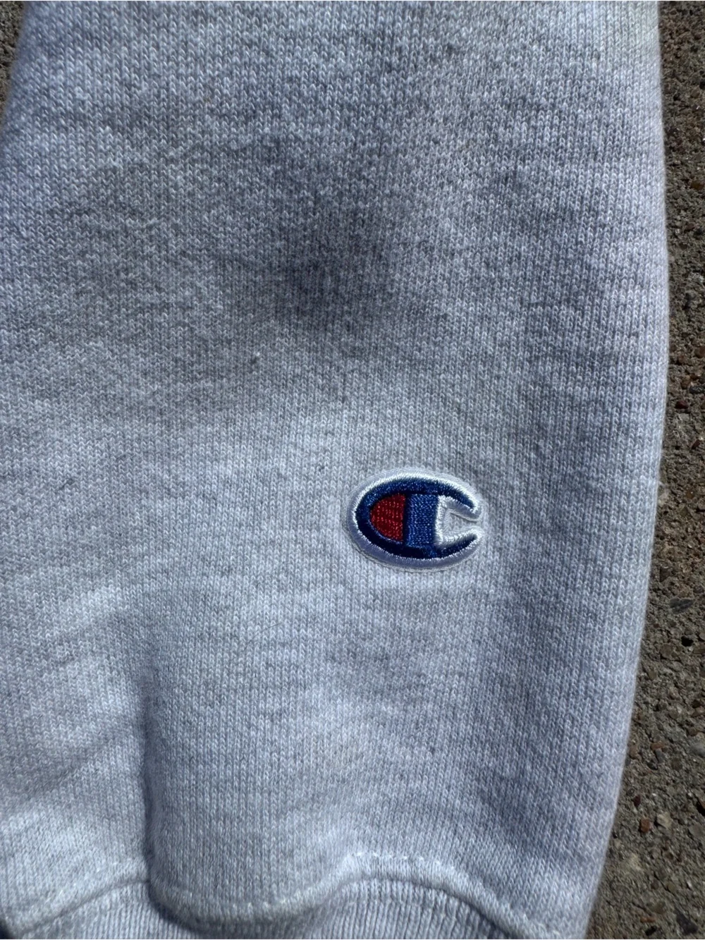 Champion Seaside Crewneck Sweatshirt - Light Gray size S